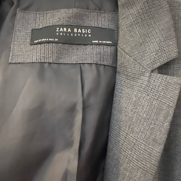 Dark Grey Zara Blazer - Picture 3 of 4